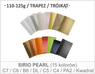 Koperty perłowe / SIRIO PEARL