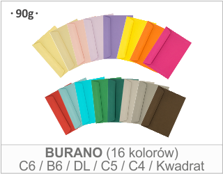 Koperty kolorowe / BURANO