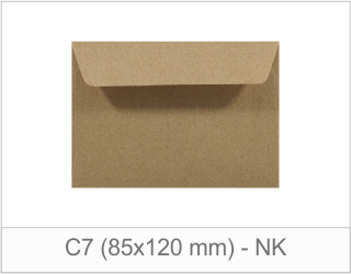 C7 Eko Kraft (85x120 mm) - NK