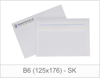 Koperta B6 (125x176) - SK