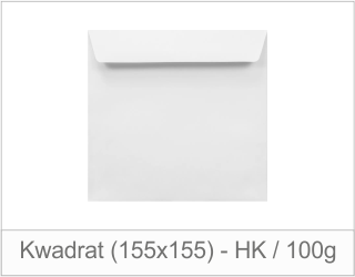 Kwadrat (155x155) - HK / 100g