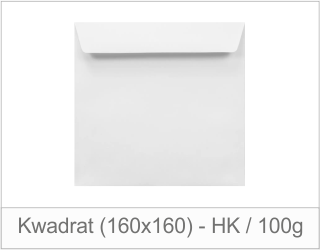 Kwadrat (160x160) - HK / 100g