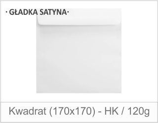Kwadrat (170x170) - HK / 120g