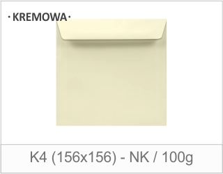 K4 Kremowa (156x156) - NK / 100g