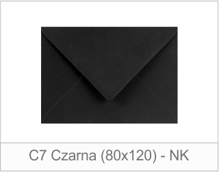 C7 Czarna (120x80) - NK