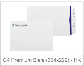 Koperta C4 Premium Biała (229x324) - HK