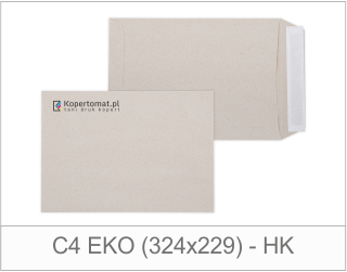 C4 EKO - koperty eko z nadrukiem